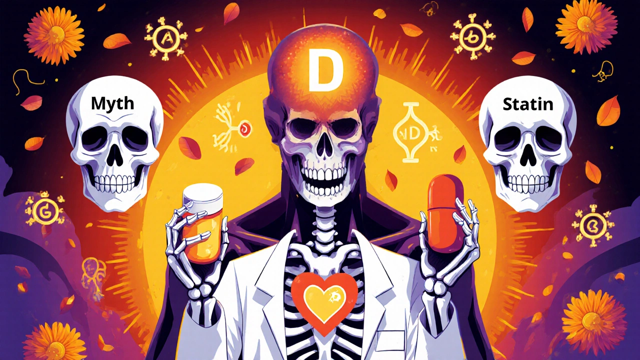 Vitamin D and Statins: What the Research Really Says About Their Interaction