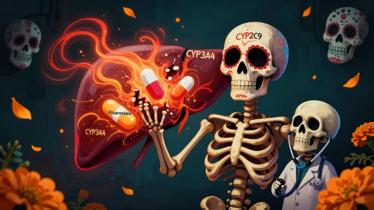 Rifampin Induction: How It Lowers Anticoagulant and Antiviral Levels in the Body